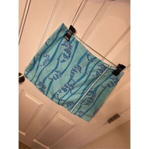Lilly Pulitzer women’s vintage white label seahorse skort medium